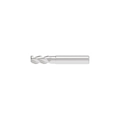 Corner Chamfer End Mill: 11.50 mm Dia, 25.00 mm LOC, 3 Flute, 0.20 mm Chamfer Width, Solid Carbide