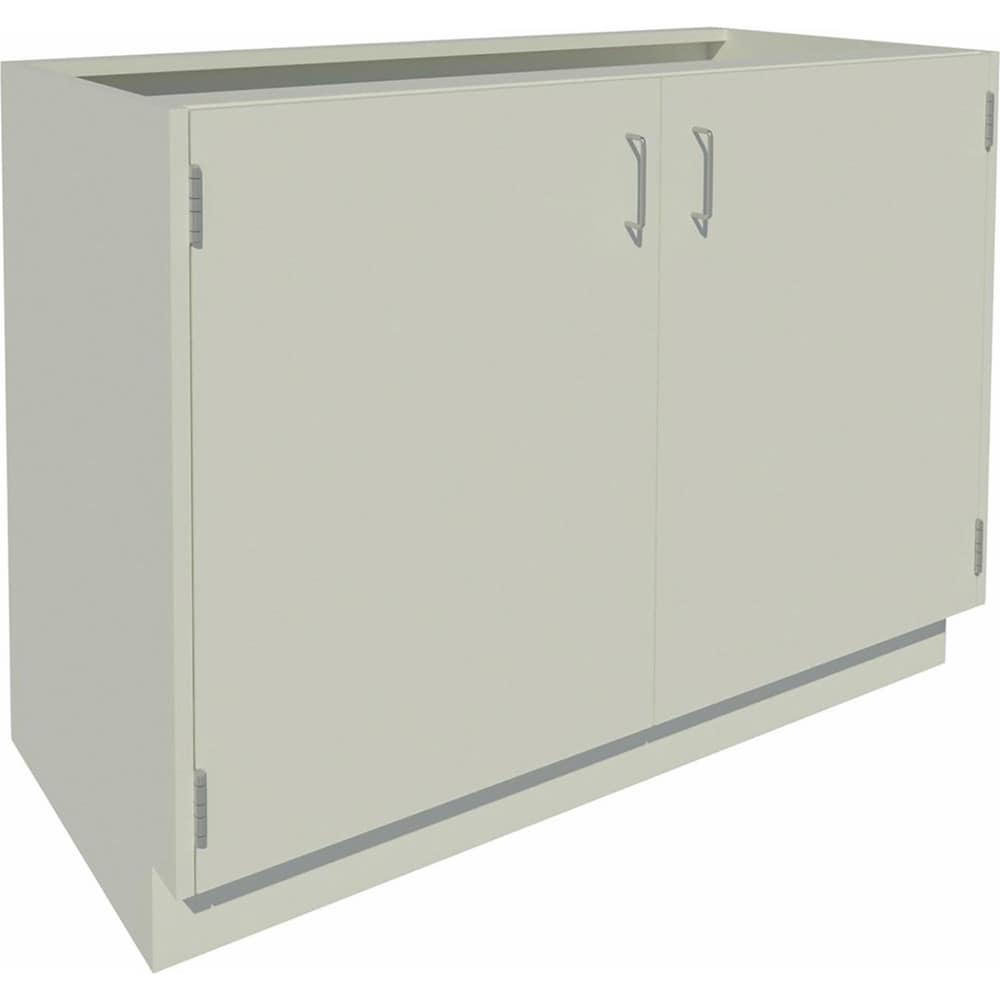 Cabinet Components & Accessories; Accessory Type: Base Cabinet; For Use With: Standing Height Cabinets; Overall Depth: 22 in; Overall Height: 35.1 in; Material: Steel; Color: Pearl; Overall Width: 48