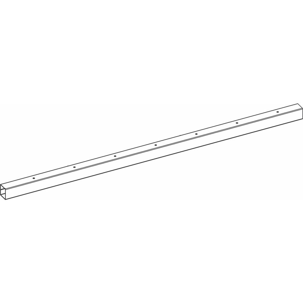 Cabinet Components & Accessories; Accessory Type: Apron Rail; For Use With: Kneespace Panels; Overall Depth: 2 in; Overall Height: 2 in; Material: Steel; Color: Pearl; Overall Width: 48