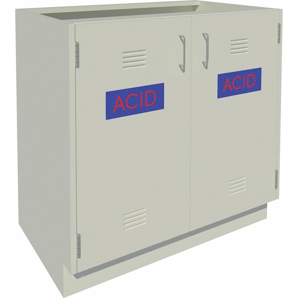 Cabinet Components & Accessories; Accessory Type: Base Cabinet; For Use With: Standing Height Cabinets; Overall Depth: 22 in; Overall Height: 35.1 in; Material: Steel; Color: Pearl; Overall Width: 36