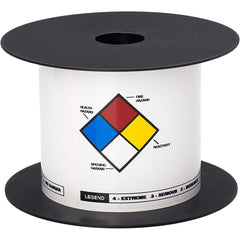 Labels, Ribbons & Tapes; Application: Safety Labeling, OSHA Compliance; Type: Thermal Transfer Printable Label; Color Family: White; Color: White