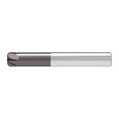 Corner Radius End Mill: 12.00 mm Dia, 7.00 mm LOC, 3.00 mm Radius, 8 Flute, Solid Carbide