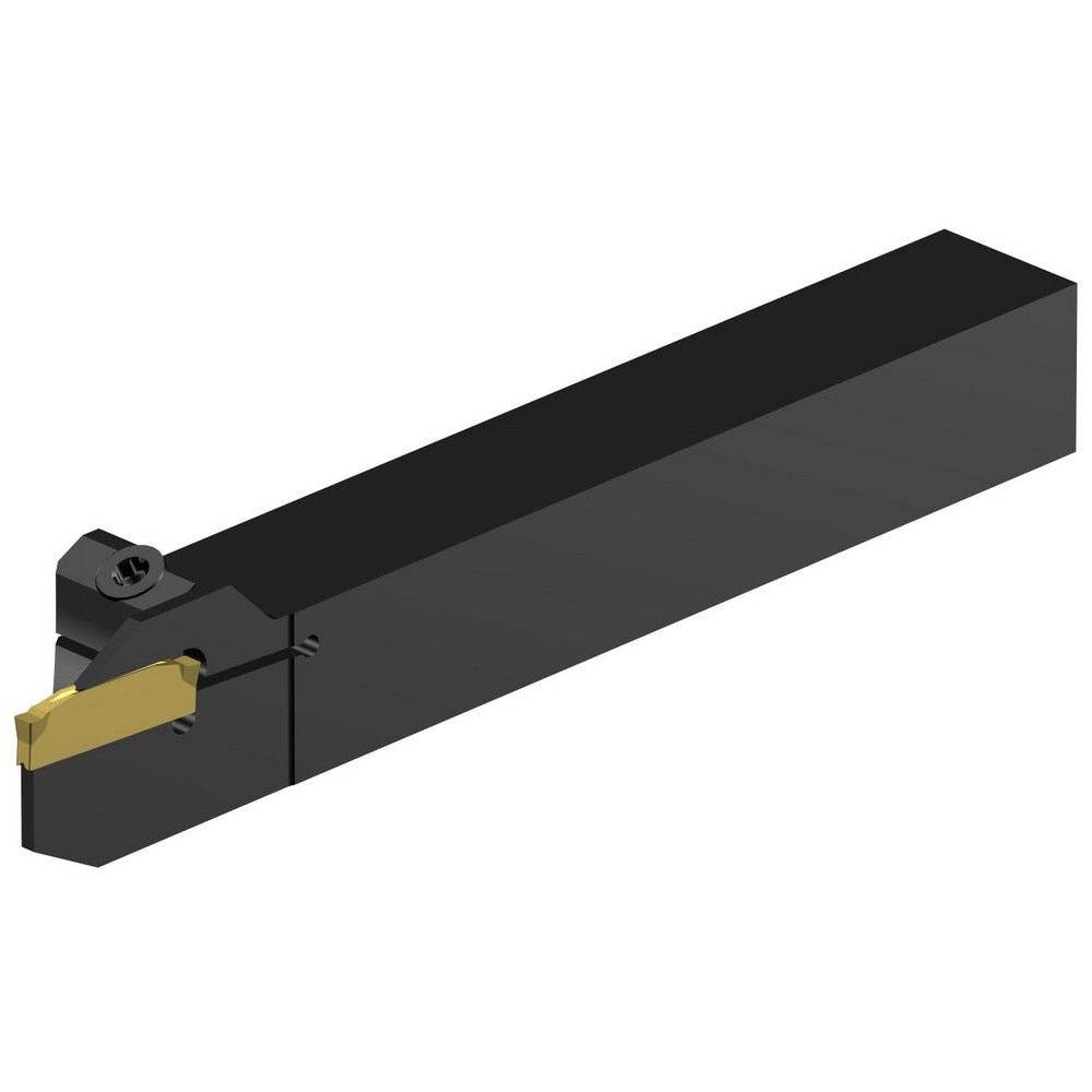 Indexable Grooving/Cut-Off Toolholders; Hand of Holder: Right Hand; Maximum Depth of Cut (Decimal Inch): 0.6693; Maximum Depth of Cut (mm): 17.00; Maximum Groove Width (Decimal Inch): 0.0788; Maximum Groove Width (mm): 2.24; Minimum Groove Width (Decimal