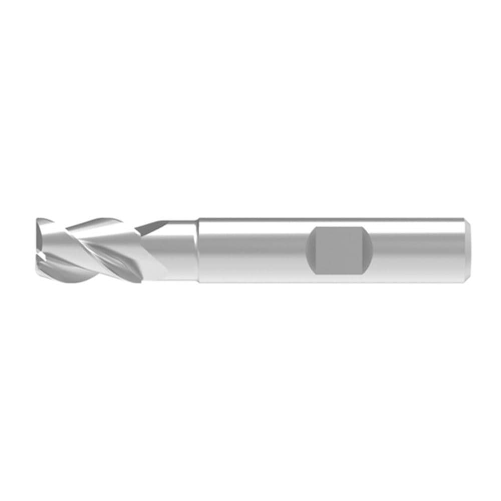 Corner Chamfer End Mill: 20.00 mm Dia, 25.00 mm LOC, 3 Flute, 0.30 mm Chamfer Width, Solid Carbide