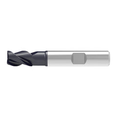 Corner Chamfer End Mill: 20.00 mm Dia, 25.00 mm LOC, 3 Flute, 0.30 mm Chamfer Width, Solid Carbide