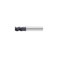 Corner Chamfer End Mill: 20.00 mm Dia, 25.00 mm LOC, 3 Flute, 0.30 mm Chamfer Width, Solid Carbide