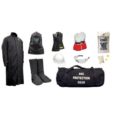 Arc Flash Clothing Kit: Size Large, Cotton, Coat, Hoods & Leggings