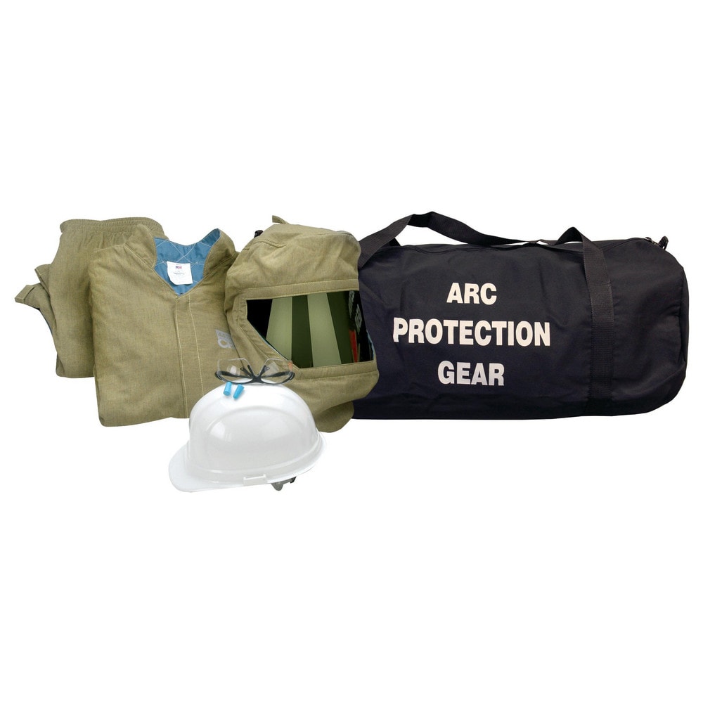 Arc Flash Clothing Kit: Size Large, Cotton, Jacket, Pants & Hoods