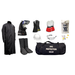 Arc Flash Clothing Kit: Size Medium, Cotton, Coat, Hoods & Leggings