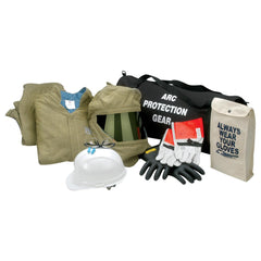 Arc Flash Clothing Kit: Size Small, Cotton, Jacket, Pants & Hoods