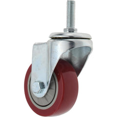 Spherical/Ball Casters; Stem Type: Stem; Stem Shape: Round; Swivel: Yes; Wheel Type: Solid; Wheel Shape: Donut; Wheel Diameter: 3; Wheel Width: 1.7000 in; Bearing Type: Ball; Brake Type: No Brake