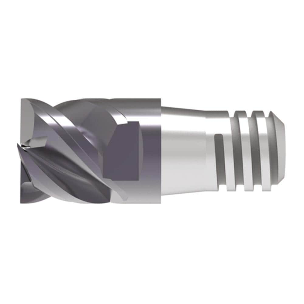 Corner Radius & Corner Chamfer End Mill Heads; Mill Diameter (mm): 19.70; Length of Cut (mm): 15.0000; Number Of Flutes: 4