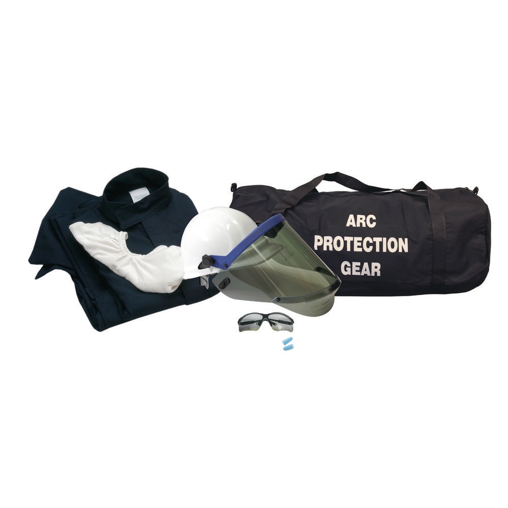 Arc Flash Clothing Kit: Size Medium, Cotton, Jacket, Pants & Hoods