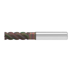 Corner Chamfer End Mill: 6.00 mm Dia, 13.00 mm LOC, 4 Flute, 0.20 mm Chamfer Width, Solid Carbide