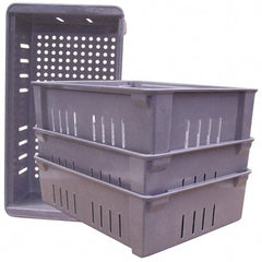 Fiberglass Storage Tote: 150 lb Capacity