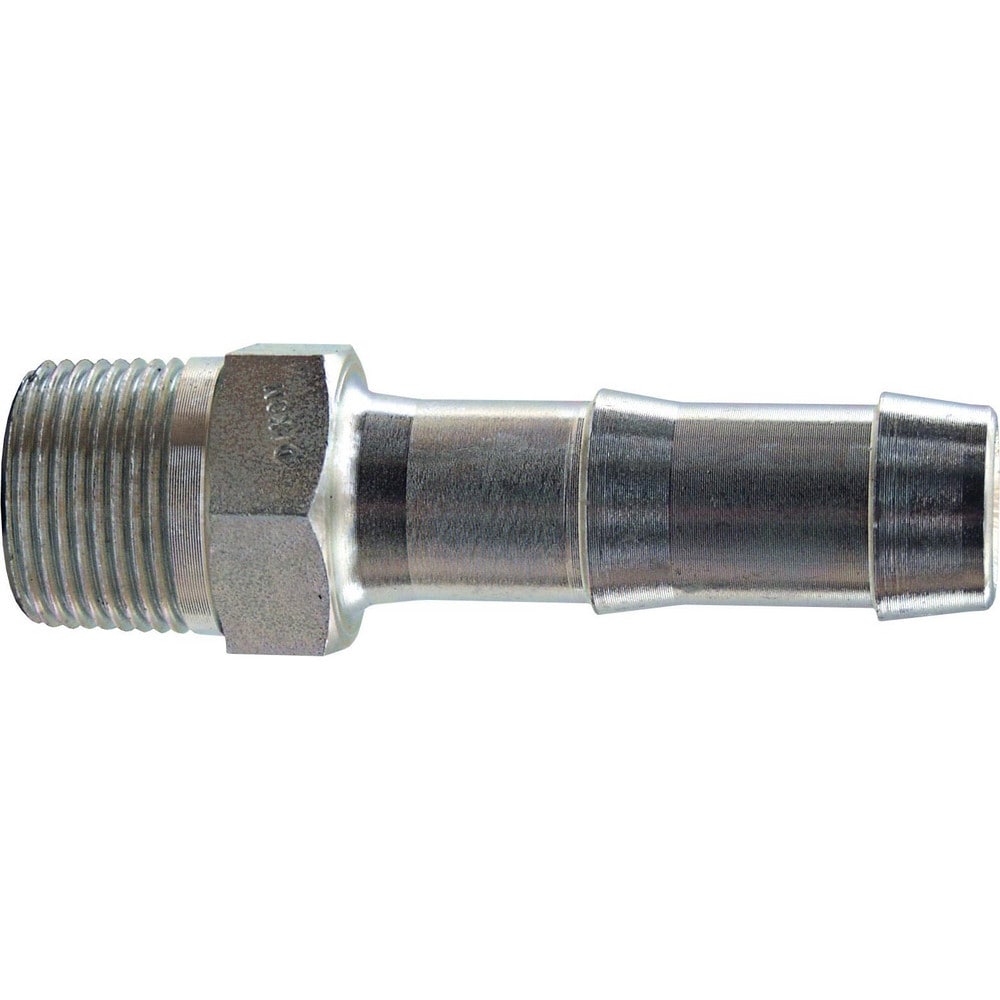 Combination Nipples For Hoses; Type: King Nipple; Material: Plated Steel; Thread Standard: Male NPT; Thread Size: 3/4 in; Overall Length: 3.63 in; Epa Watersense Certified: No