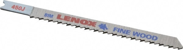 Jigsaw Blade: Bi-Metal, 10 TPI, 0.05" Blade Thickness, 5/16" Blade Width