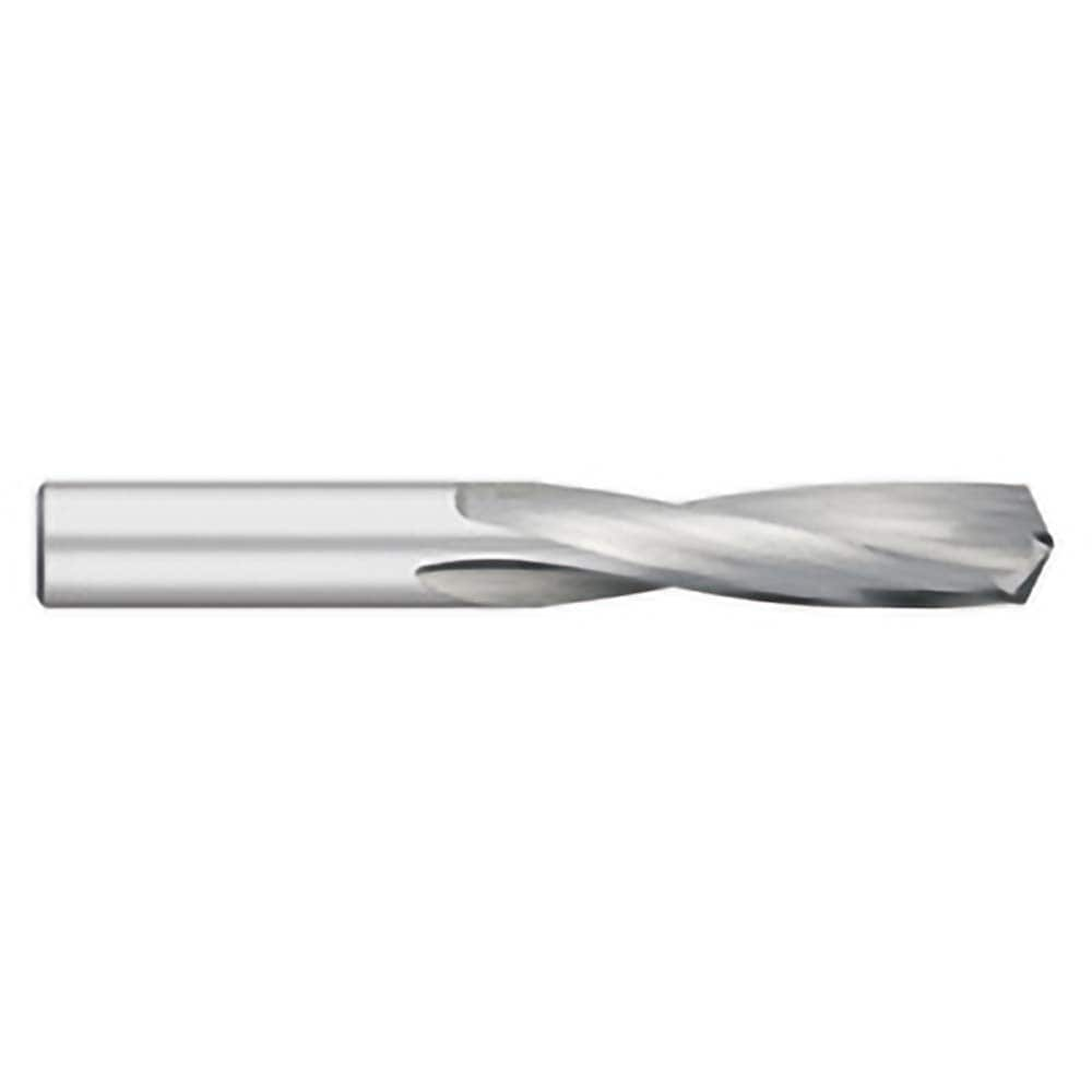 Screw Machine Length Drill Bit: 11/32" Dia, 135 deg Point, Solid Carbide