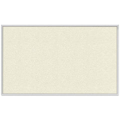 Cork Bulletin Boards; Bulletin Board Type: Tack; Board Color: Ivory; Board Material: Vinyl; Width (Inch): 36; Height (Inch): 24; Frame Material: Aluminum; Frame Color: Silver