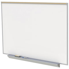 Whiteboards & Magnetic Dry Erase Boards; Board Material: Porcelain; Frame Material: Aluminum; Height (Inch): 48; Width (Inch): 96; Magnetic: Yes; Erasure Type: Dry; Reversible: No