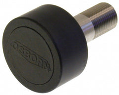 Plain Cam Follower: 1" Roller Dia, 0.625" Roller Width, 0.437" Stud Dia