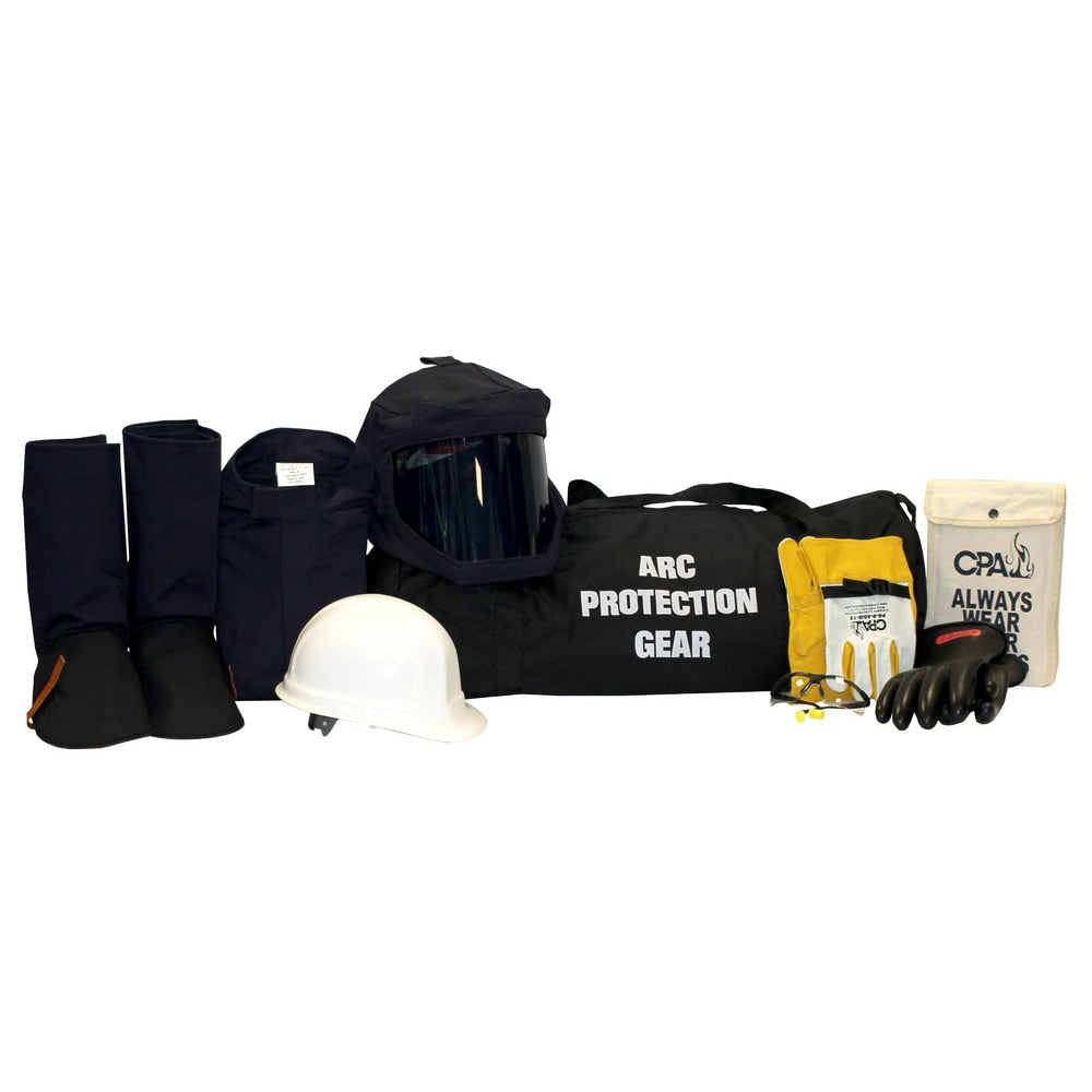 Arc Flash Clothing Kit: Size 2X-Large, Cotton, Coat, Hoods & Leggings