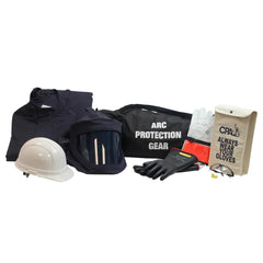 Arc Flash Clothing Kit: Size 5X-Large, Cotton, Coat, Hoods & Leggings