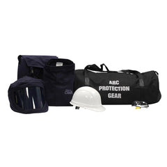 Arc Flash Clothing Kit: Size 2X-Large, Cotton, Bib Overalls, Hoods & Jacket