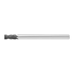 Corner Chamfer End Mill: 10.00 mm Dia, 25.00 mm LOC, 2 Flute, 0.20 mm Chamfer Width, Solid Carbide