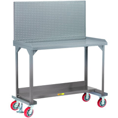 Mobile Work Benches; Bench Type: Mobile Workbench; Edge Type: Square; Depth (Inch): 36; Leg Style: Fixed; Load Capacity (Lb.