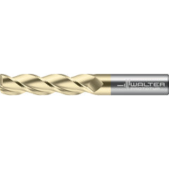 Corner Radius End Mill: 3/4" Dia, 1-3/8" LOC, 0.0600" Radius, 3 Flute, Solid Carbide