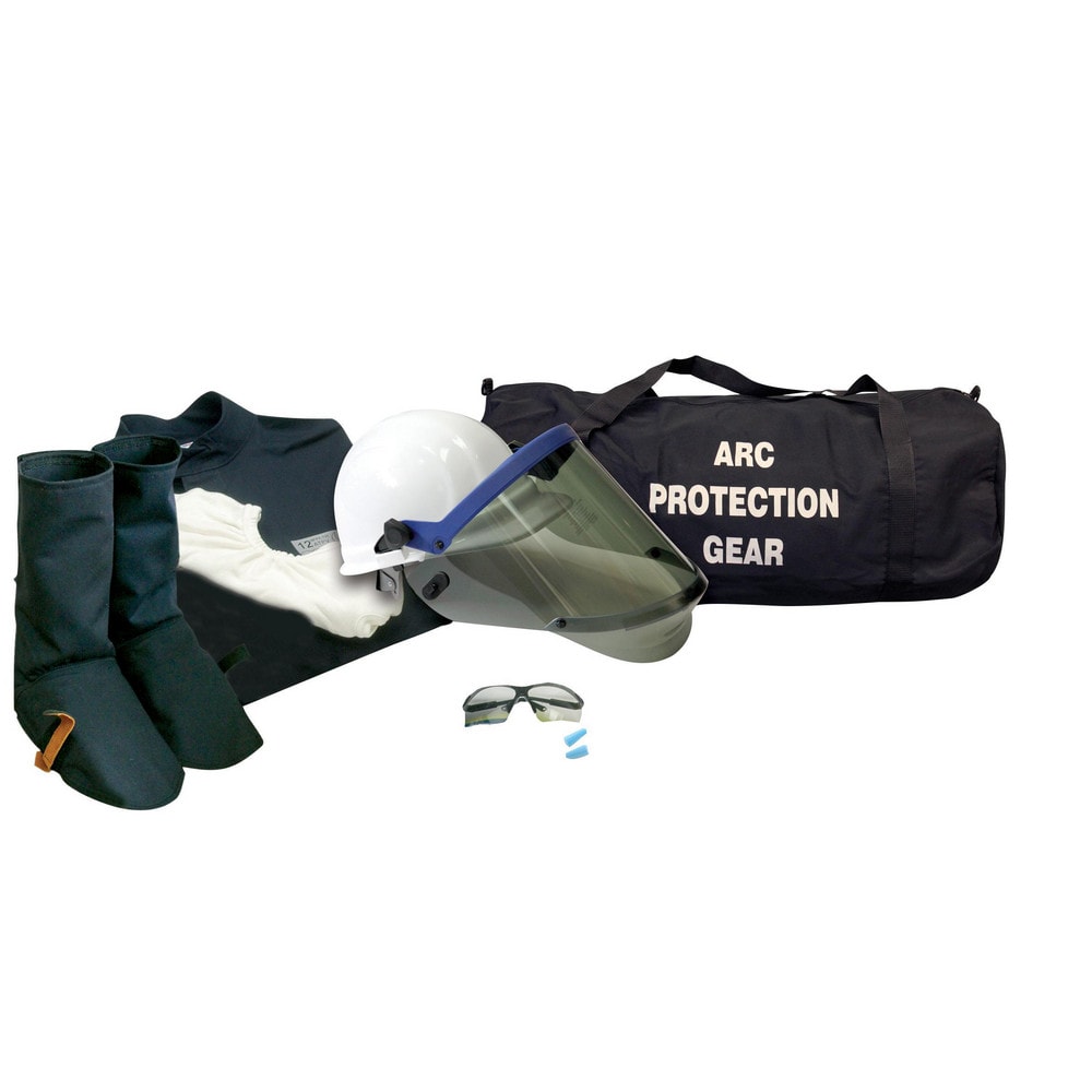 Arc Flash Clothing Kit: Size 2X-Large, Cotton, Coat, Hoods & Leggings