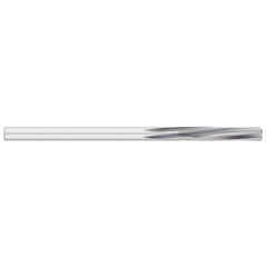 Chucking Reamer: 1-7/16" Dia, 12" OAL, 3-1/4" Flute Length, Straight-Cylindrical Shank, HSS