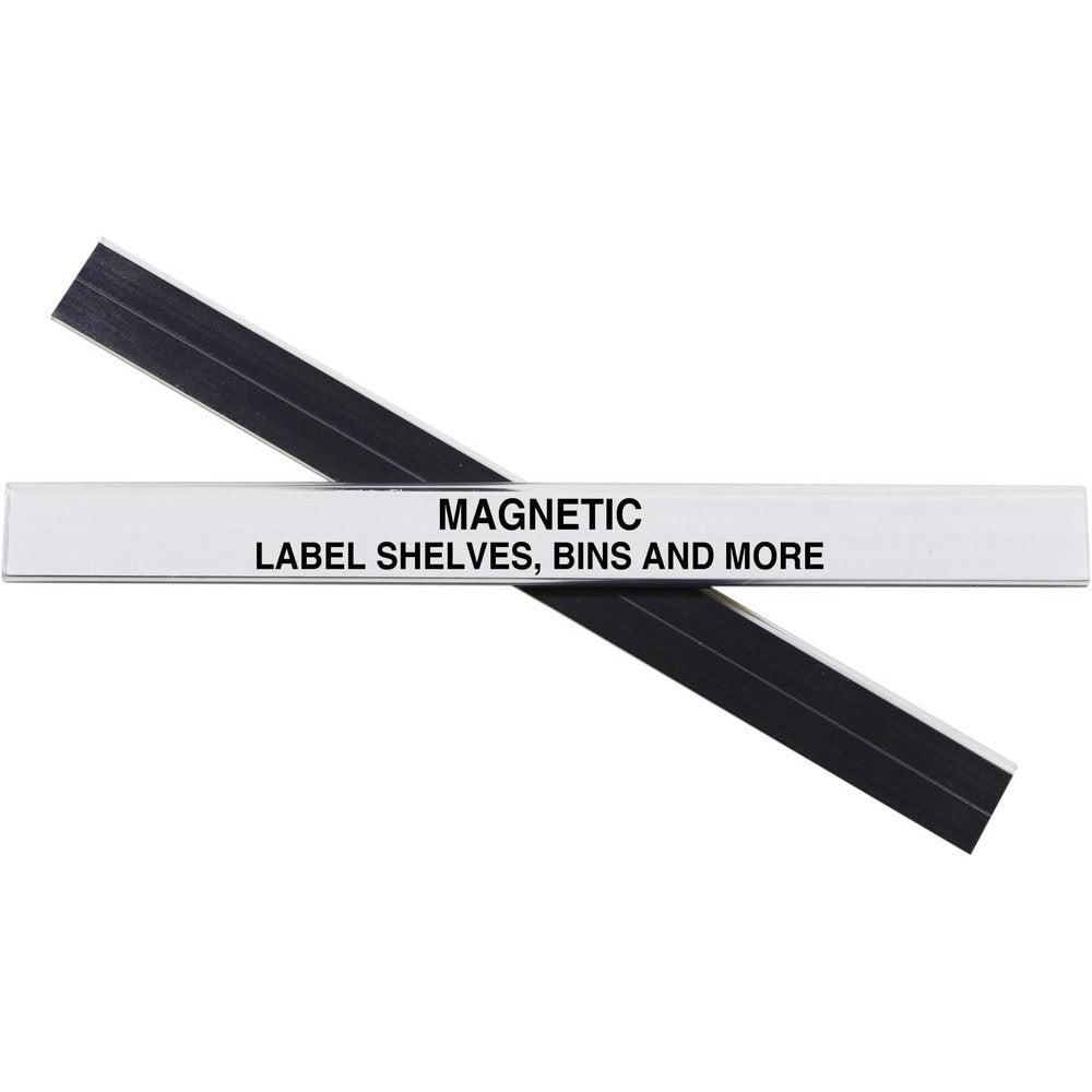 Label Holders; Label Holder Style: Slide-in; Length (Inch): 6 in; Material: PVC