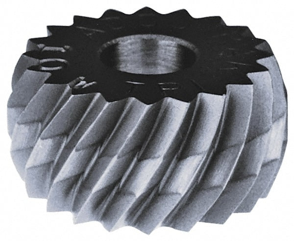 Convex Knurl Wheel: 1-1/4" Dia, 80 &deg; Tooth Angle, Diagonal, Cobalt