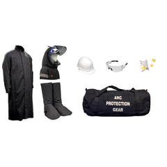 Arc Flash Clothing Kit: Size X-Large, Cotton, Coat, Hoods & Leggings