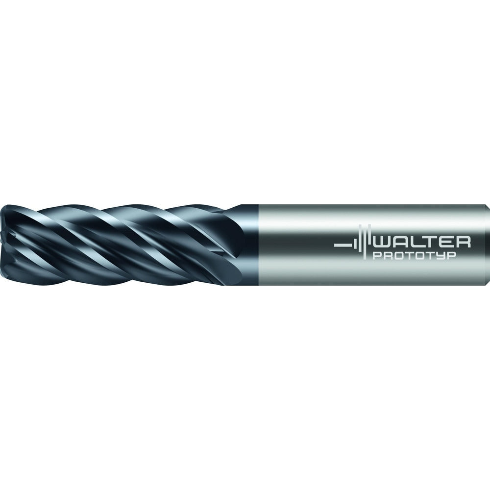 Corner Radius End Mill: 5/16" Dia, 7/16" LOC, 0.0600" Radius, 5 Flute, Solid Carbide