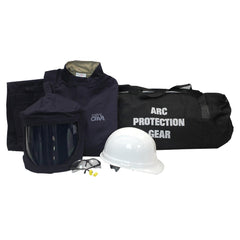 Arc Flash Clothing Kit: Size 4X-Large, Cotton, Jacket, Pants & Hoods