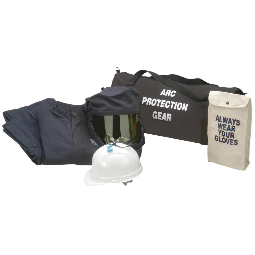 Arc Flash Clothing Kit: Size 3X-Large, Cotton, Jacket, Pants & Hoods