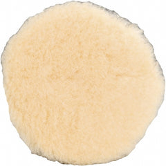 5" Diam Sheepskin Wool Bonnet Pad