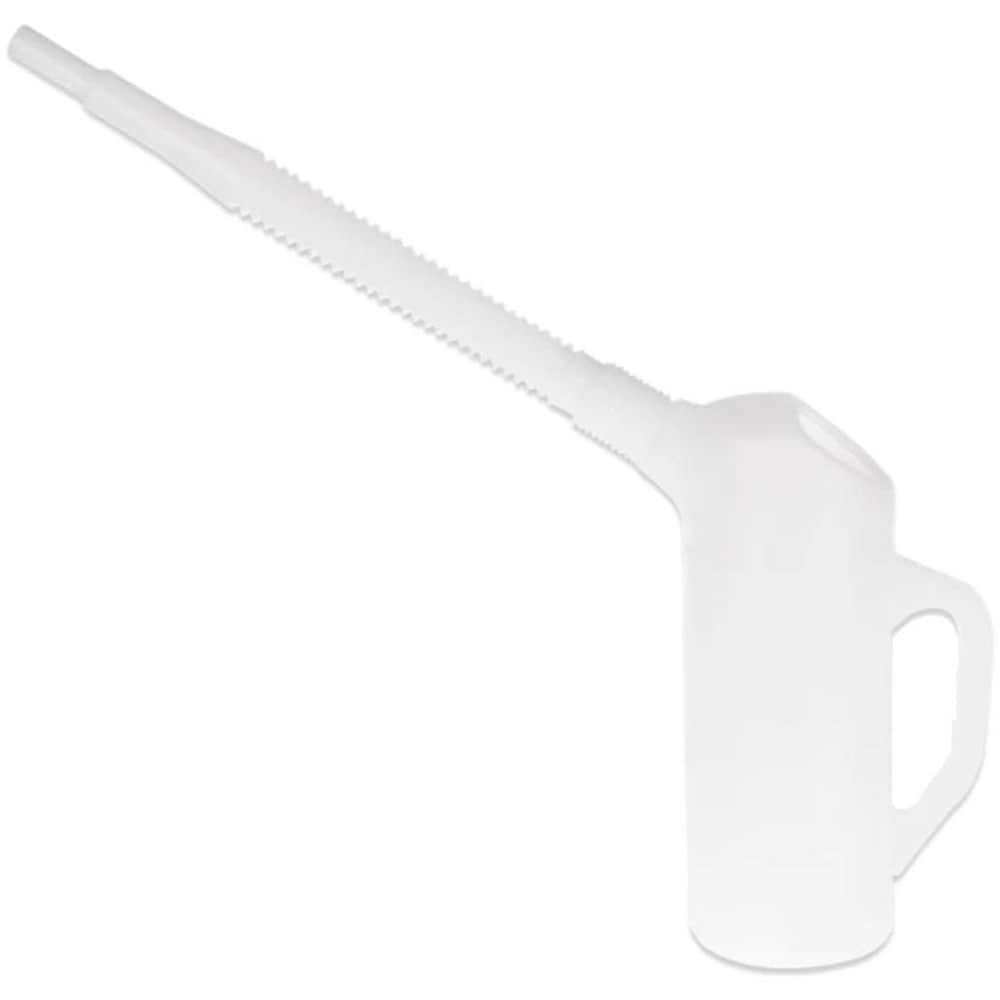 Beakers & Pipettes; Beaker Type: Pitcher; Beaker Form: Tall Form; Volume Capacity: 0.5; Material: Polyethylene; Handle Included: Yes; Overall Length: 4.00; Overall Diameter: 3.000; Maximum Temperature: 212 F