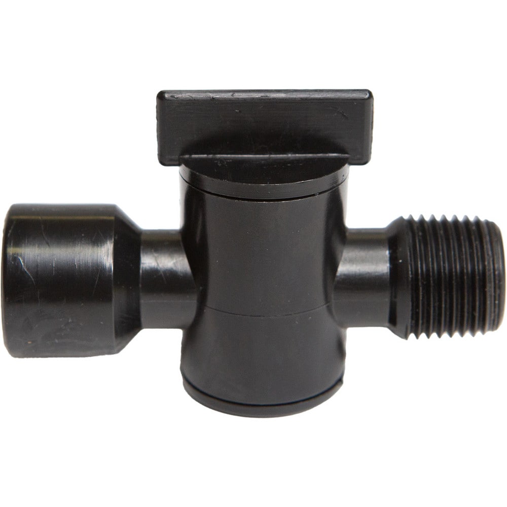 Coolant Hose Valves; Hose Inside Diameter (Inch): 1/2; System Size: 0.5 in; Connection Type: Male Snap-Loc x Male; Body Material: POM; Thread Size: 1/2 in; Number Of Pieces: 10