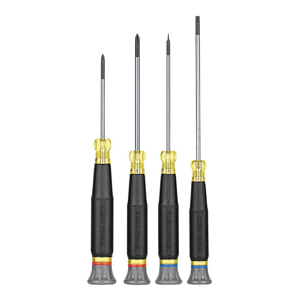 Screwdriver Sets; Screwdriver Types Included: Slotted & Phillips; Container Type: Blister Pack; Tether Style: Not Tether Capable