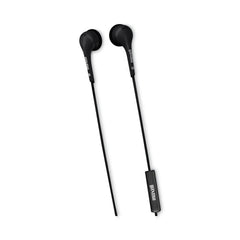 EB125 Earbud with MIC, 6 ft Cord, Black