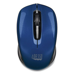 iMouse S50 Wireless Mini Mouse, 2.4 GHz Frequency/33 ft Wireless Range, Left/Right Hand Use, Blue