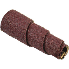 Full Taper Cartridge Rolls; Maximum Roll Diameter (Decimal Inch): 1.0000; Maximum Roll Diameter (Fractional Inch): 1; Overall Length (Inch): 1; Abrasive Material: Aluminum Oxide; Grade: Medium; Grit: 80; Pilot Hole Diameter (Decimal Inch): 0.1875; Pilot H