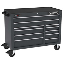 Steel Tool Roller Cabinet: 50" Wide, 41" High, 25-1/4" Deep, 11 Drawer