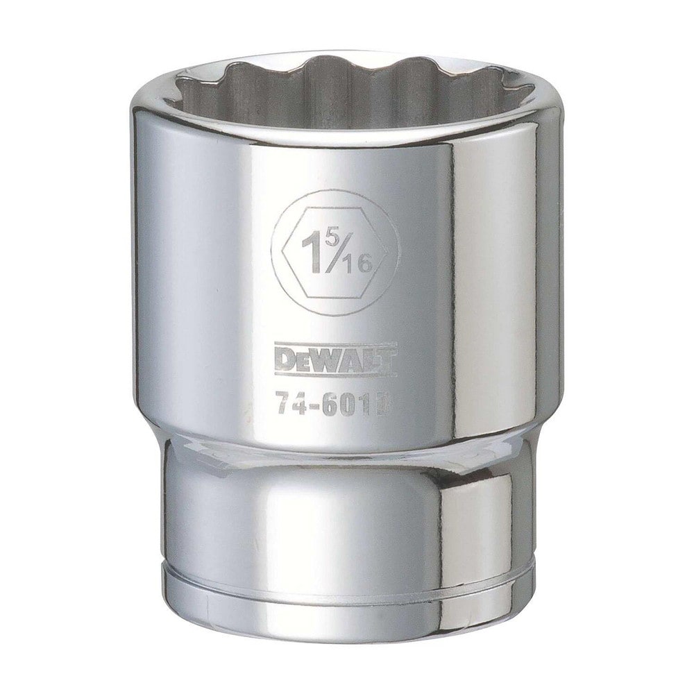 Standard  Hand Socket: 3/4" Drive, 1-5/16" Socket, 12-Point