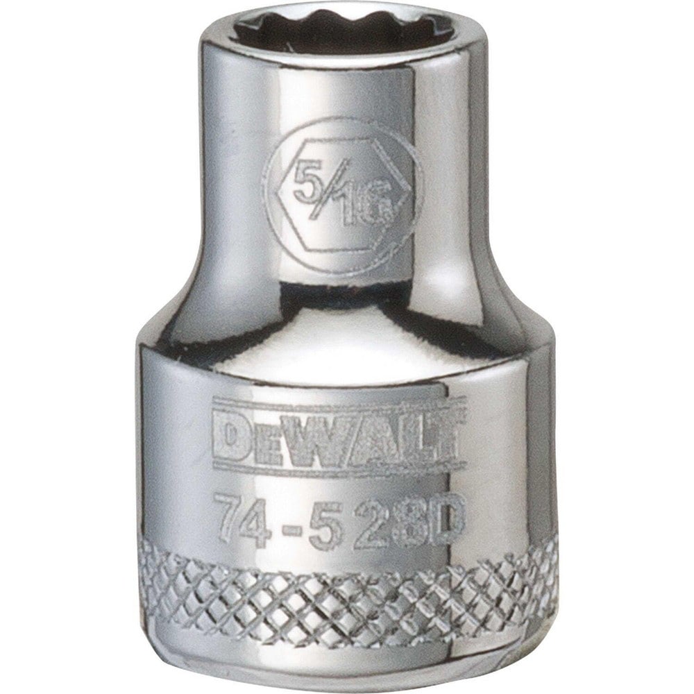 Standard  Hand Socket: 3/8" Drive, 5/16" Socket, 12-Point