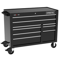 Steel Tool Roller Cabinet: 50" Wide, 41" High, 25-1/4" Deep, 9 Drawer